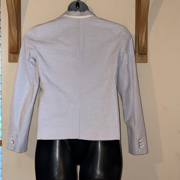 Gap seersucker Academy Blazer. Size 12 - Picture 4 of 6